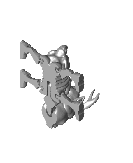 Cobotech Articulated Skelly Deer 3d model