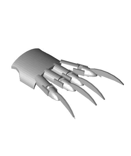 Freddy Krueger Glove.stl 3d model