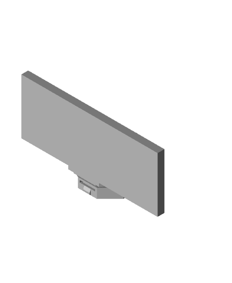 multiboard paper clip holder 3d model