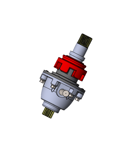 Differential 3d model