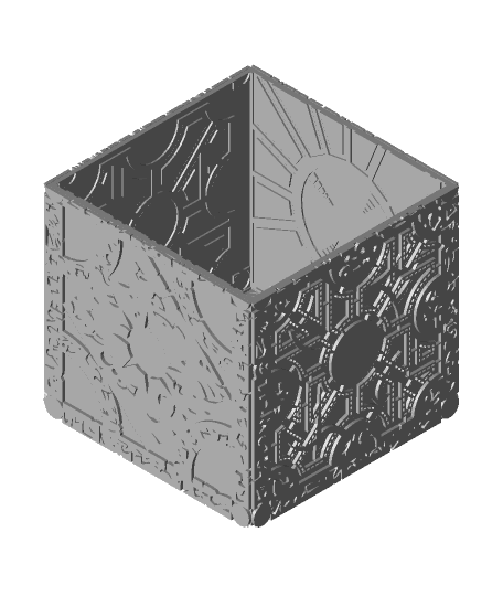 Tissue Box - Hell Raiser 3d model