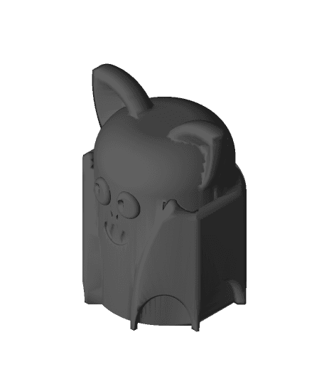 Bat Bobblehead by 3DPrinty full viewable 3d model