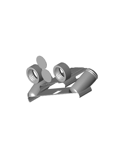 Nintendo Switch Pipes Grip  3d model