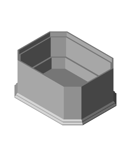 Chamfered Boxes 3d model