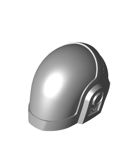 daft punk guy manuel helmet by jordym full viewable 3d model