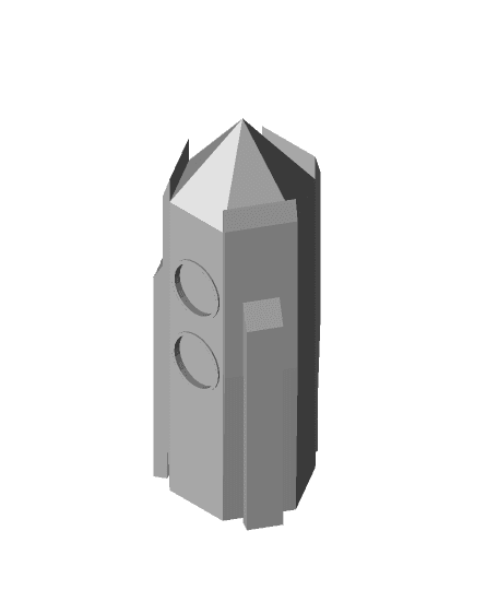 Rocket Test print 3d model
