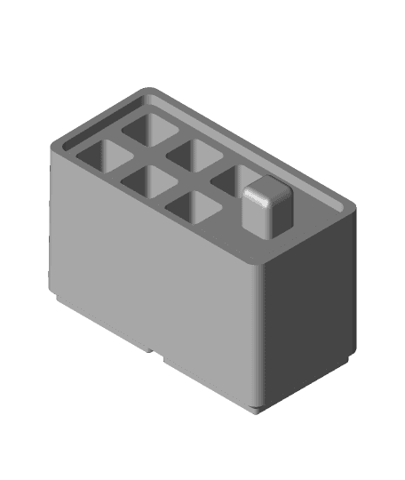 Gridfinity Screwdriver Organizer Tramontina Set 3d model