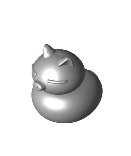 Sleeping Piggy (bath toy) 3d model