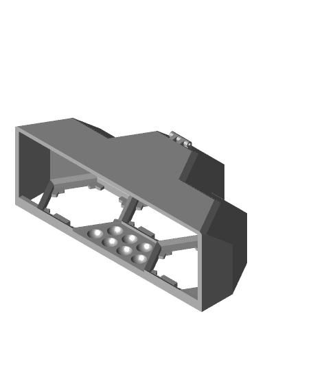 Hextraction Tile Holder Mk.2 3d model