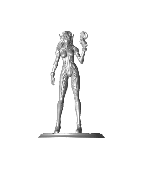 D.va - Overwatch - Fan Art by printedobsession full viewable 3d model
