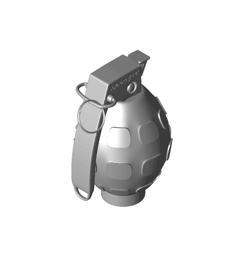 grenade bomb .stl 3d model