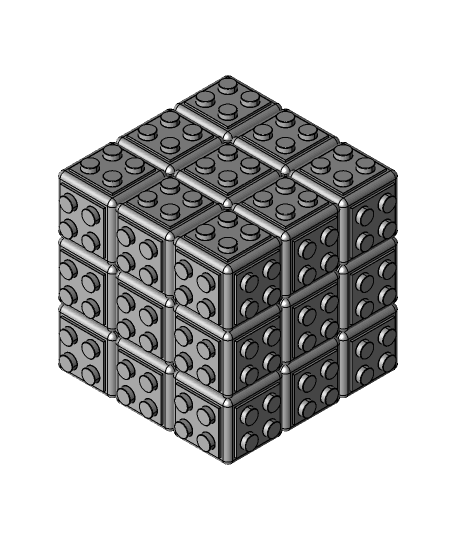 Jimmy Design_Lego Rubik's.STEP 3d model