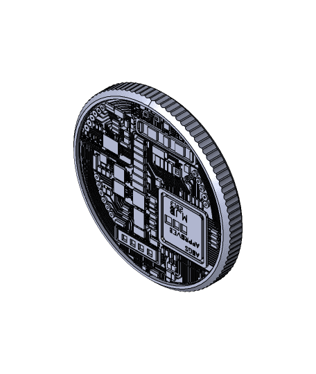 bitcoin 3d model