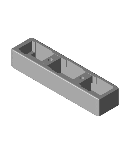 Twin Track Shelf Rail v5 by coursey.jobs full viewable 3d model