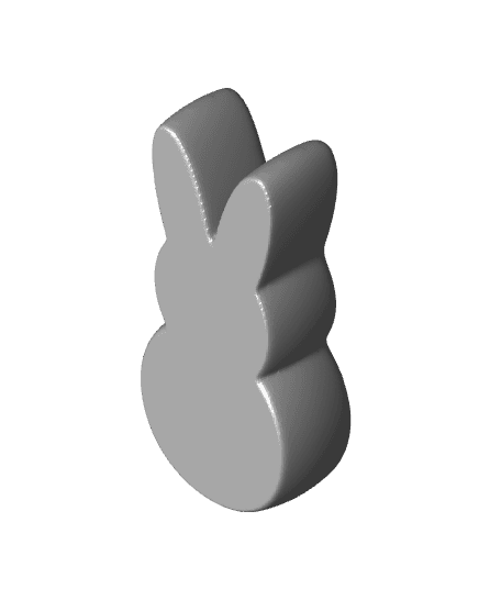 Peeps Bunny 3d model