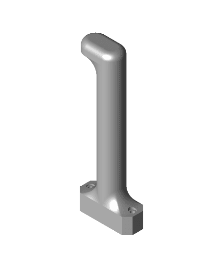 spool holder 20x20 aluminium profile 3d model