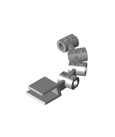 Revo Nozzle Holder by 3dprintbunny full viewable 3d model