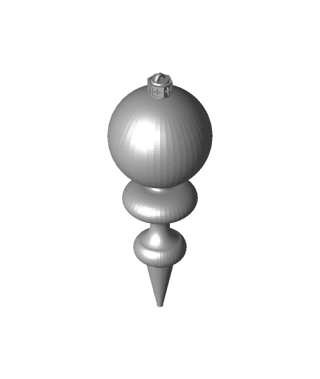 Spindle Ornament 3d model