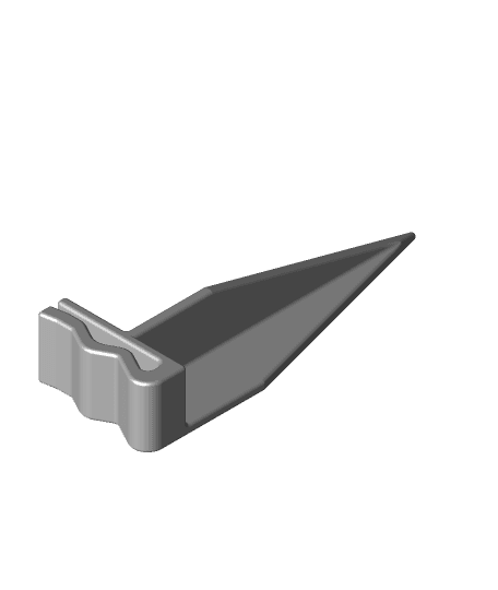 ’NGWW wedge (not-going-with-wind wedge).stl by danasjucer full viewable 3d model