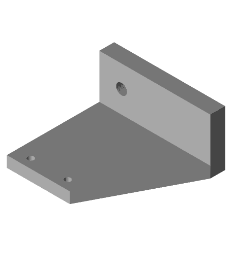 Anet A8 Y axis limit switch bracket by SpaceCadet full viewable 3d model