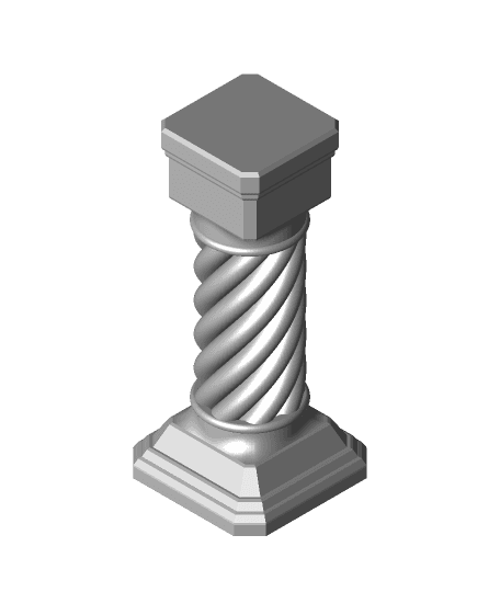 Stone Pillars for Gloomhaven 3d model