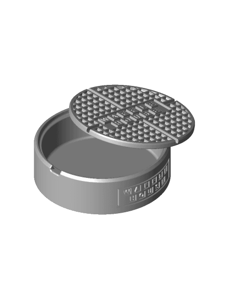 Waffle House Container 3d model