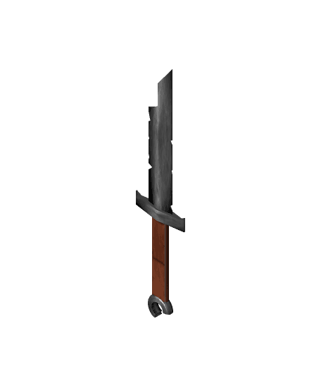 Broken Straight Sword from Dark Souls 3d model