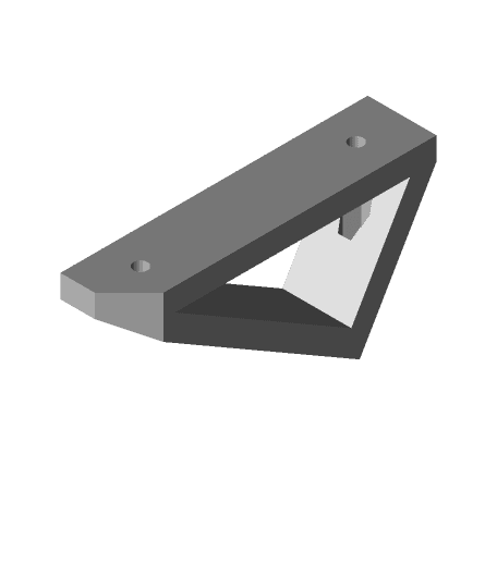 Ender Touch LCD Mount (Customizable) 3d model