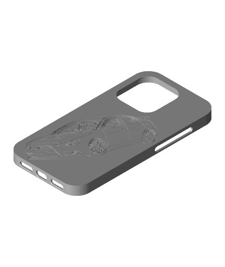 iphone 14 pro evo x case by yurokos full viewable 3d model