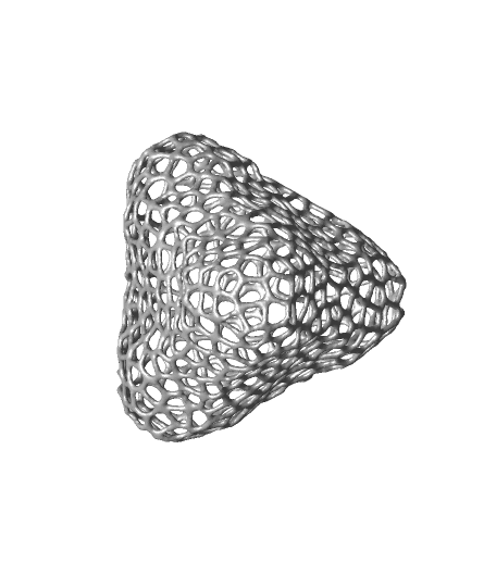 Voronoi design 01 STL Scalable 3d model