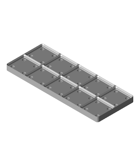 Weighted Baseplate 2x5.stl by hardwire1010 full viewable 3d model