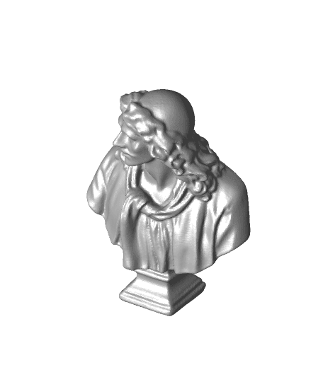 Moliere Sculpture（generated by Revopoint POP） 3d model