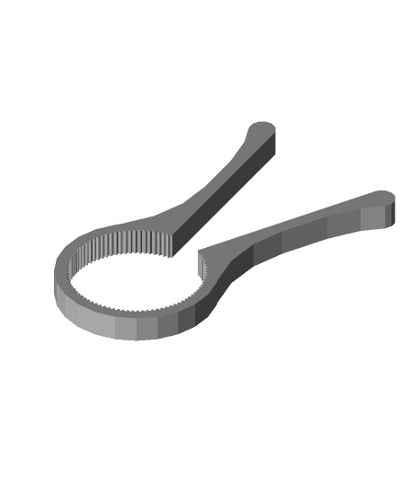 Cap opener 3d model