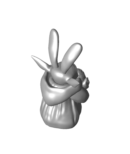 Easter yoda.stl by 3DDesigner full viewable 3d model