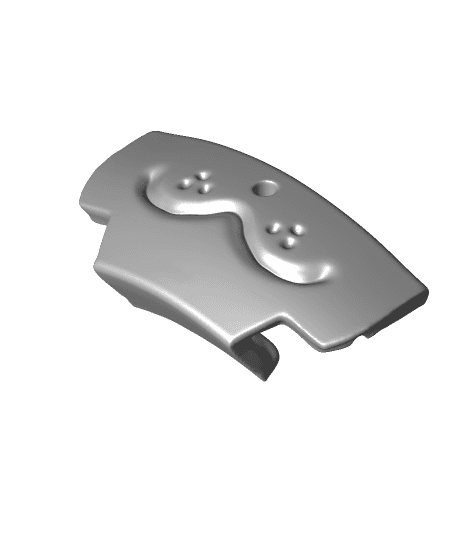 Replacement Helmet Visor Clip | Motorcycle 3d model