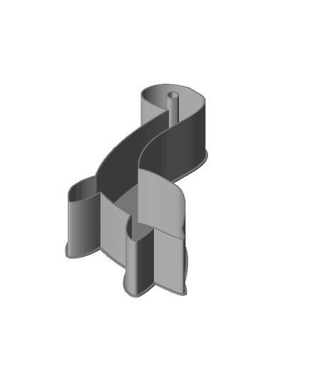 Dinosaur Icon 004A, nestable box (v2) 3d model