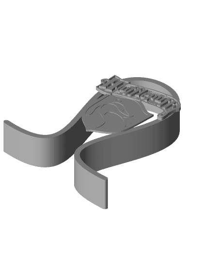 Hufflepuff Headphone Stand by MoldyWombat full viewable 3d model