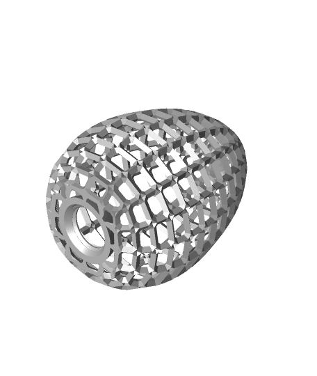 Geometric Egg Container 3d model