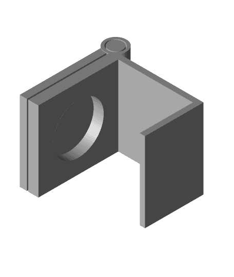 Dericam webcam cover 3d model