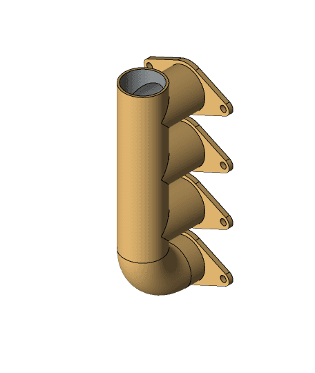 Exhaust Manifold.SLDPRT by volkandogan1625 full viewable 3d model
