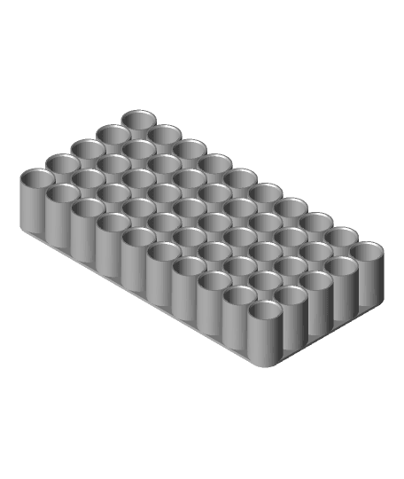 Parametric Ammo Tray by epicfail48 full viewable 3d model
