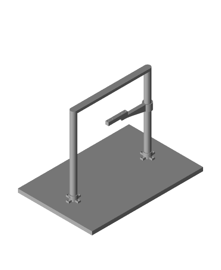 Thrust Stand (old) 3d model