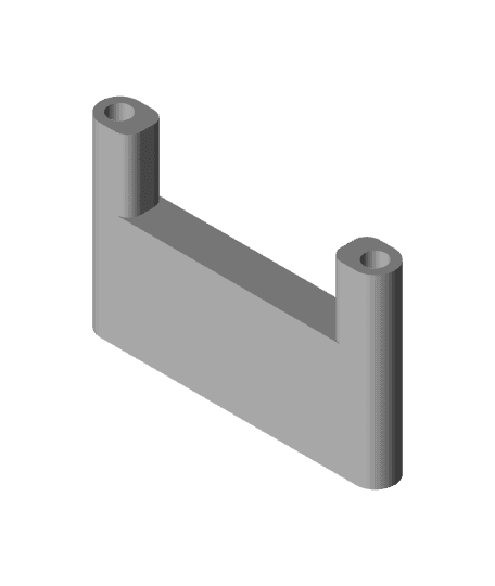Workbee CNC linear spacers upgrade 3d model
