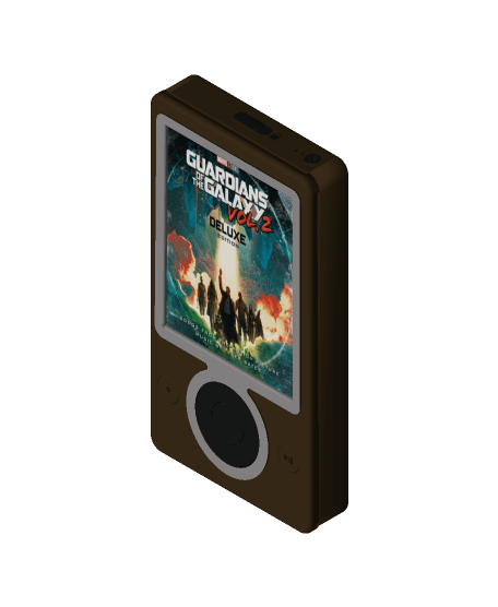 Rocket's MP3 player(Zune) from Guardians of the Galaxy Vol 3  3d model