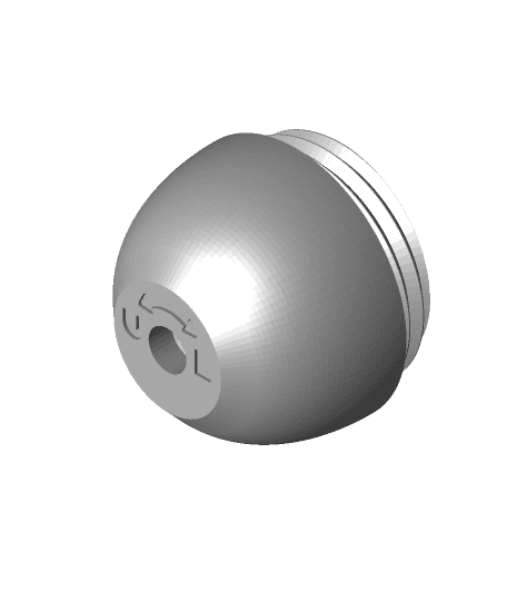 Locking Egg with Key - Great for Easter Egg Hunts and Geocaching 3d model