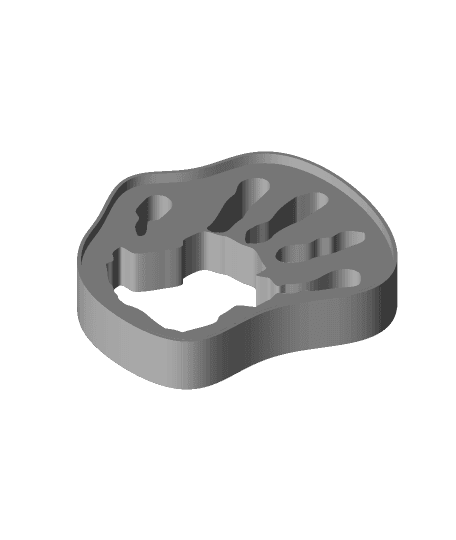 Cookie Cutter: Pfadi-Hand of DPSG (German Scouts) 3d model