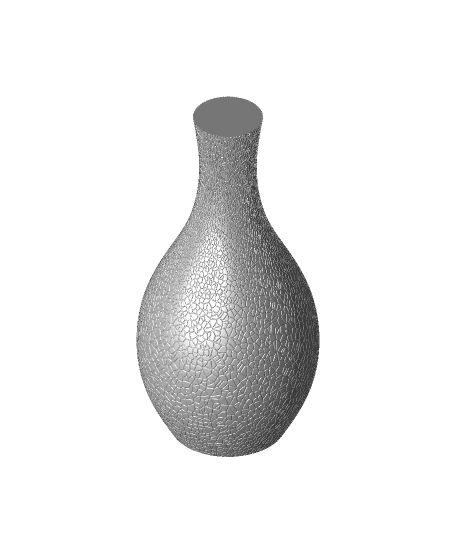  Tiled Bulb Vase (Vase Mode)  3d model