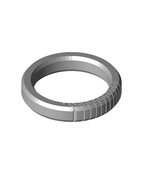 Keychain ring 3d model