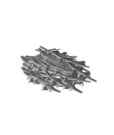 Swarm of Ravens 3d model