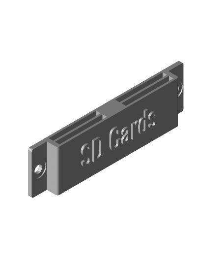 SD Card Holder.stl 3d model